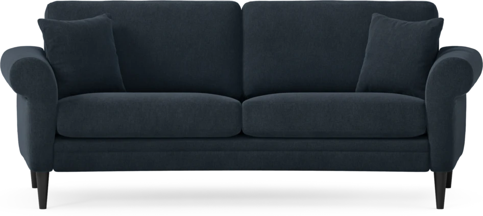 Eden - 2,5-sits soffa svängd - Blå