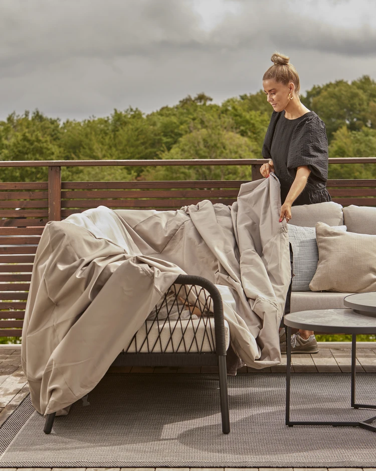 Cover - Överdrag till utemöbler, 250x250 cm - inspiration