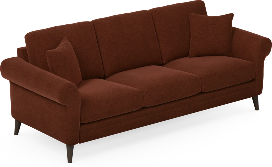Eden - 3-sits soffa - Orange