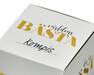 Budskap - Doftljus, H 10 cm, brinntid 35 h - Svart