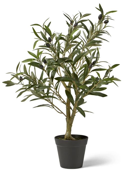Olivträd, Konstväxt i kruka, H 67 Ø 42 cm