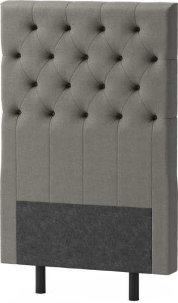 Delux Pikerad XL - Sänggavel, 90-210 cm - Grå