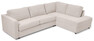 Lindö - Bäddsoffa 2,5-sits med divan höger - Vit