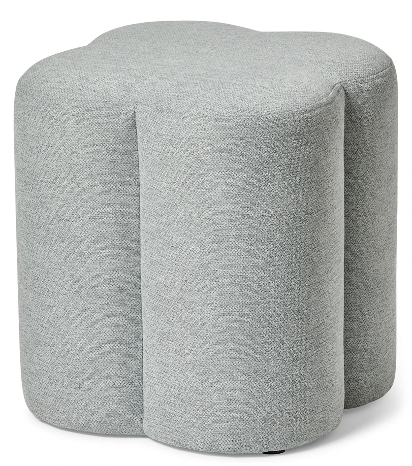 Lycka - Sittpuff, Ø 35 cm - Blå