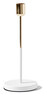 Uno - Ljusstake, H 24 Ø 9 cm - Vit