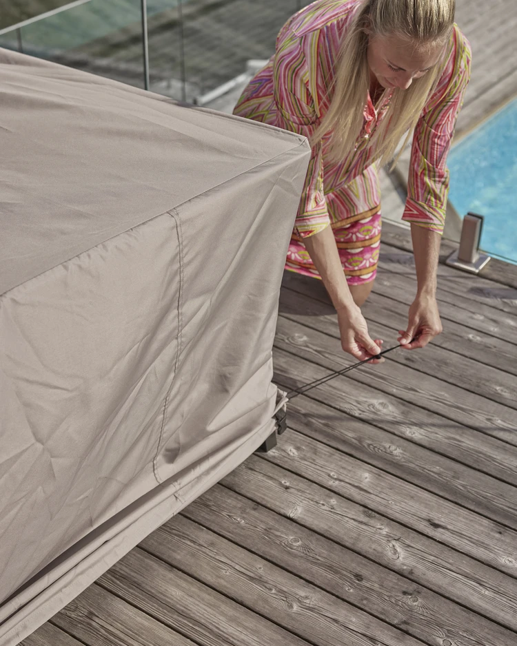 Cover - Överdrag till utemöbler, 250x250 cm - inspiration