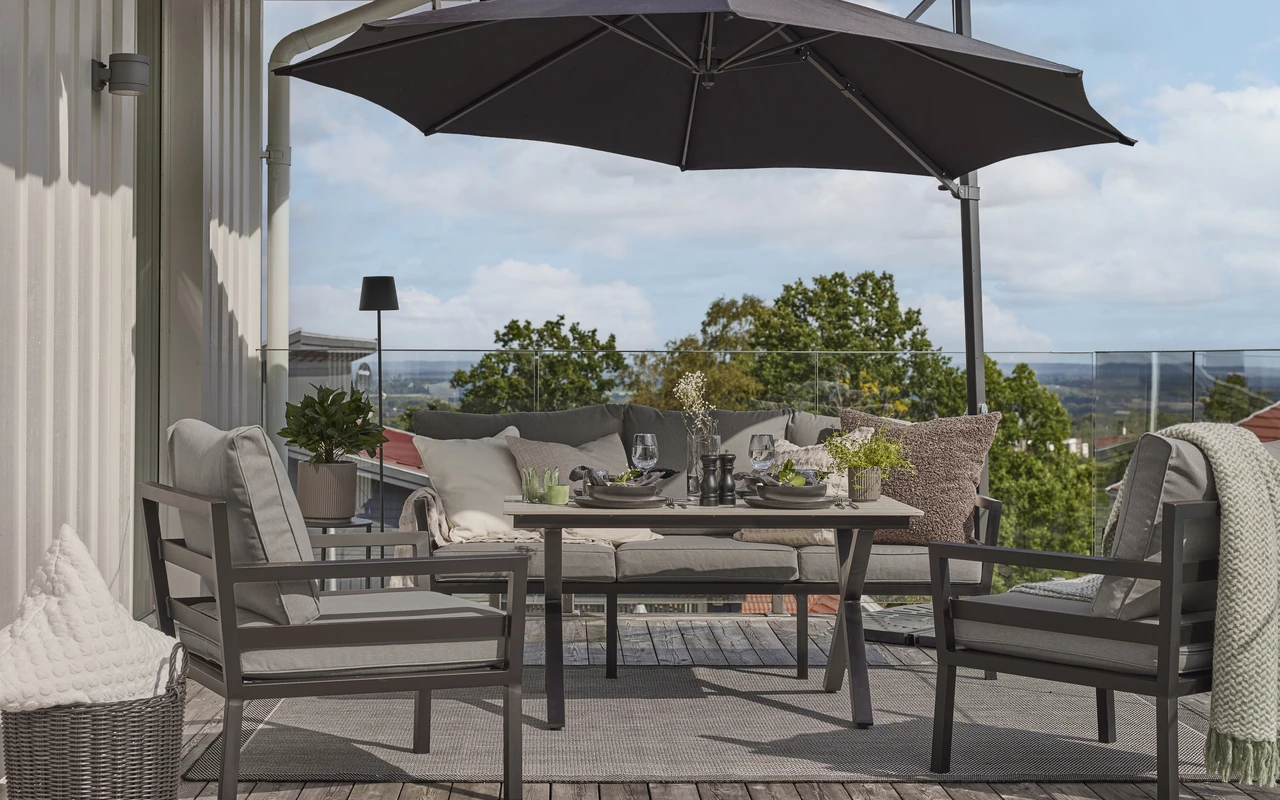 Luleå - Parasoll, Ø 300 cm - inspiration