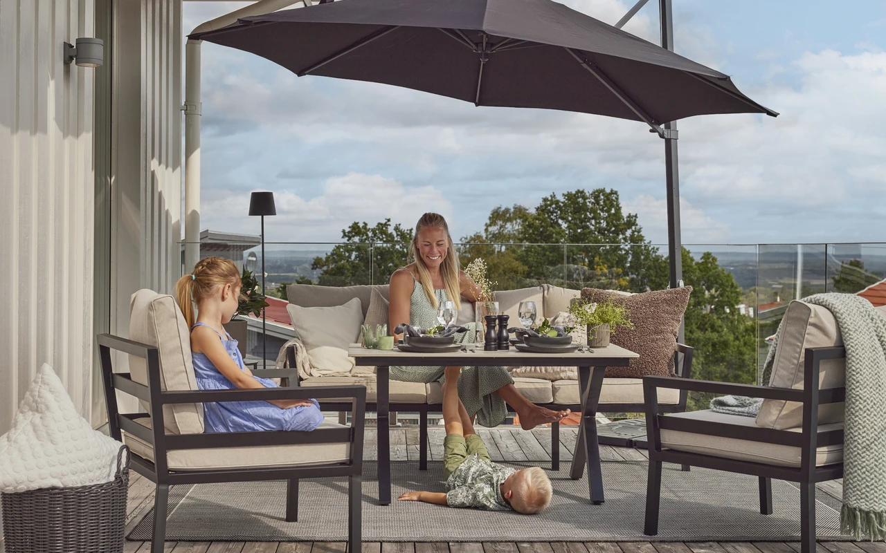 Luleå - Parasoll, Ø 300 cm - inspiration