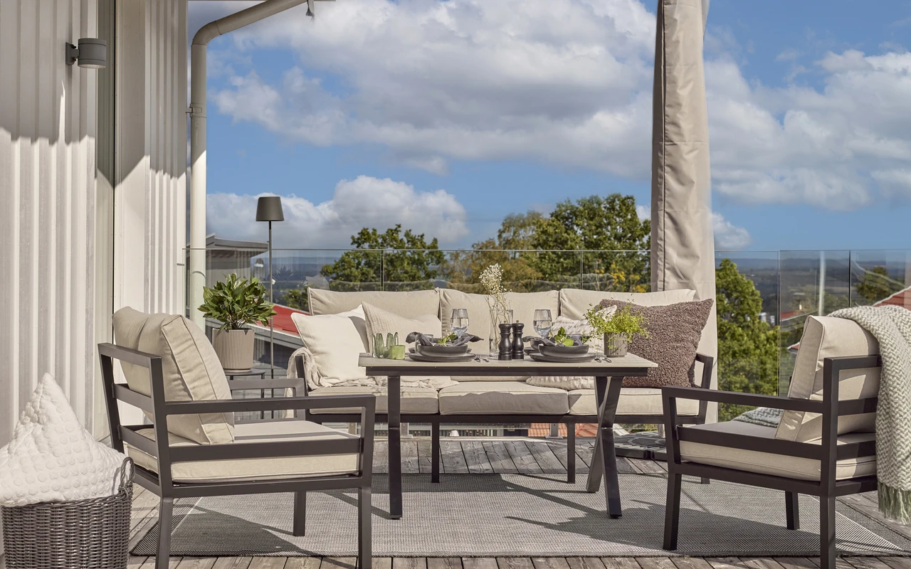 Eketorp - Flatvävd matta, inom-/utomhus 80x200 cm - inspiration