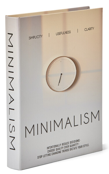 Minimalism - Förvaringslåda, 22x28,5x4 cm - Vit