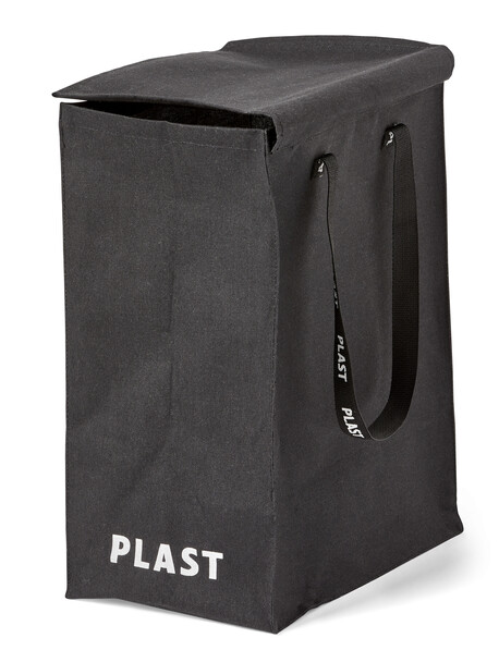 Plast - Sorteringskärl, 22x35x45 cm - Svart
