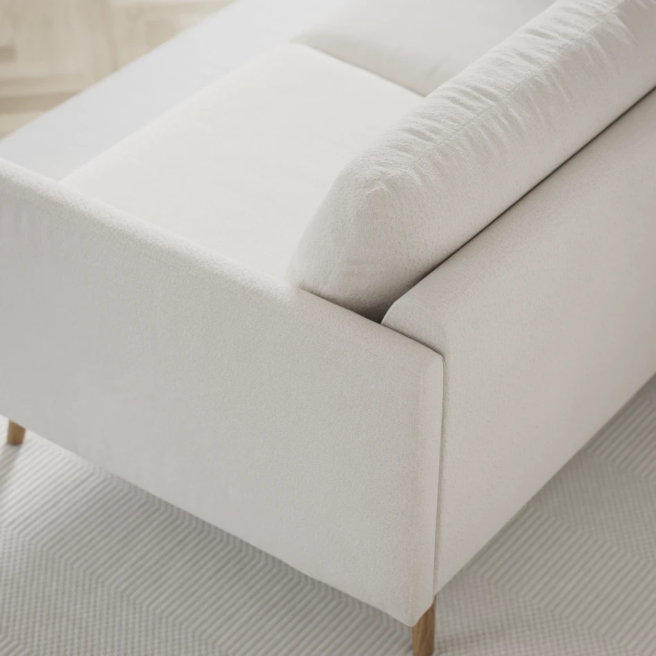 Madison - 2-sits soffa med divan vänster och schäslong höger - Beige