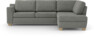 Friday - 2,5-sits soffa med divan höger - Grå