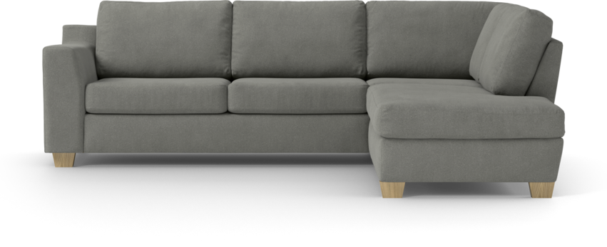 Friday - 2,5-sits soffa med divan höger - Grå