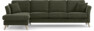 Eden - 3-sits soffa med schäslong - Grön