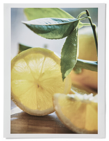 Lemon - Poster, 40x30 cm - Gul