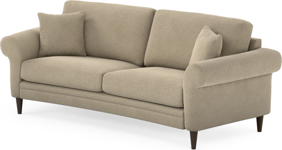 Eden - 2,5-sits soffa svängd - Beige