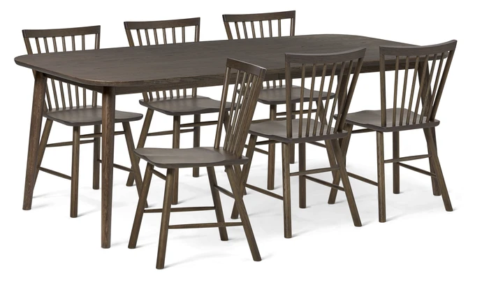 Sixten, Matgrupp med 6 stolar Vista