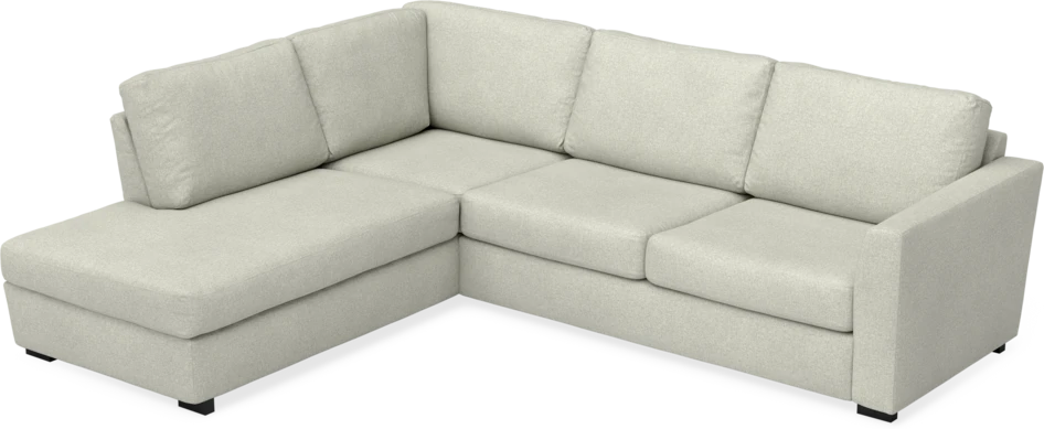 Friday - 2,5-sits soffa med divan vänster - Beige