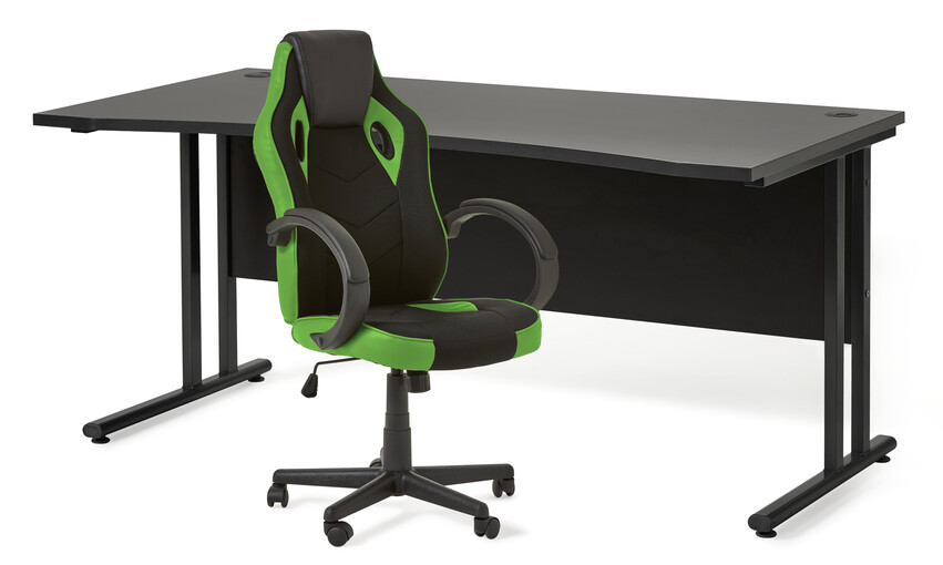 Online - Gamingset, Online gamingbord och gamingstol XP1 - Svart