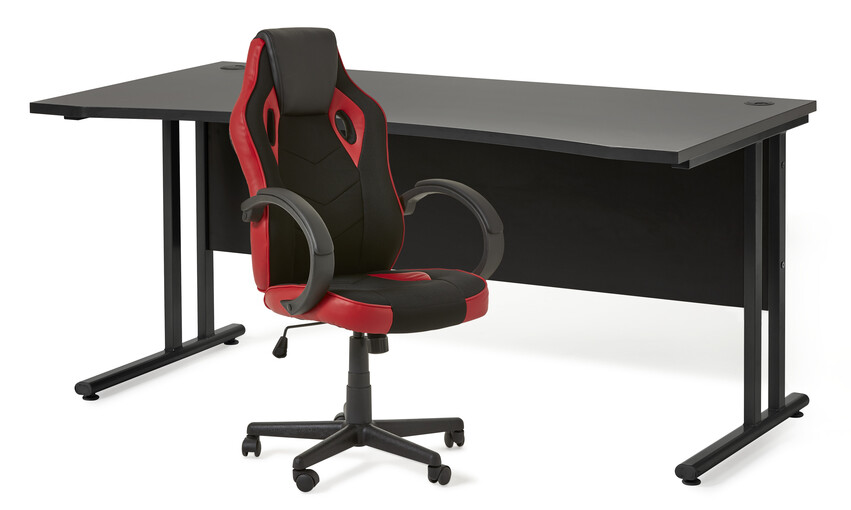 Online - Gamingset, Online gamingbord och gamingstol XP1 - Svart