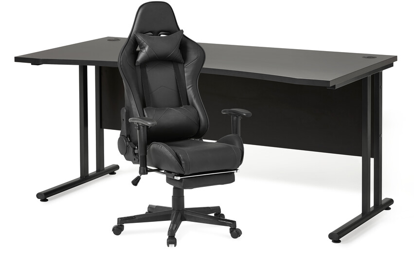 Online - Gamingset, Online gamingbord och gamingstol XP4 - Svart