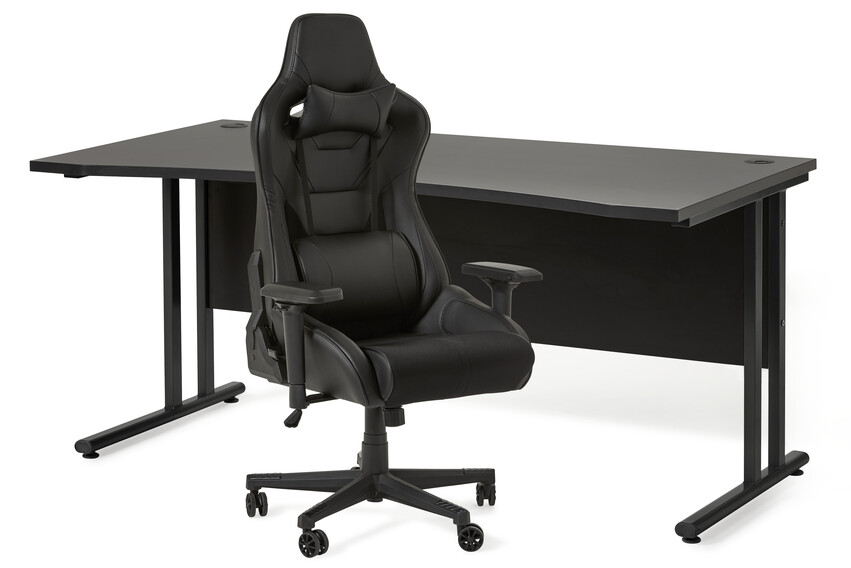 Online - Gamingset, Online gamingbord och gamingstol XP5 - Svart