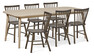 Sixten - Matgrupp med 6 stolar Vista - Beige