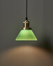 August - Fönsterlampa, H16 Ø15 cm - Grön