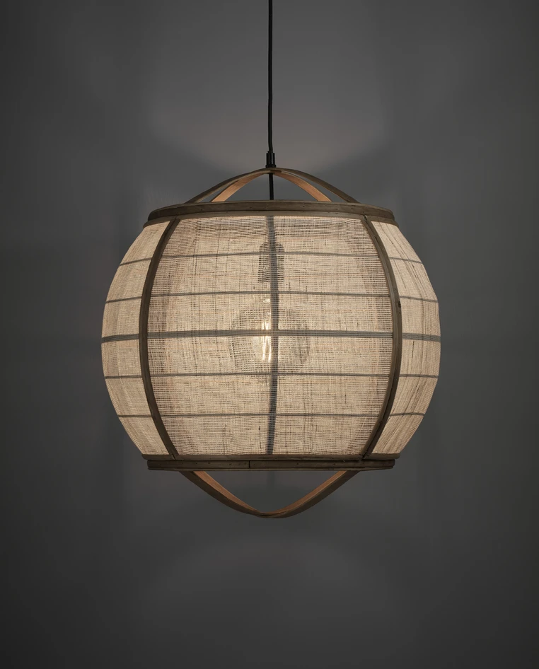 Yala - Taklampa, Ø50 cm - Beige