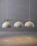 Vienda - Taklampa, L67 H20 cm - Beige