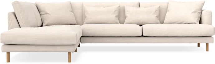 Harper, 3-sits soffa med divan vänster
