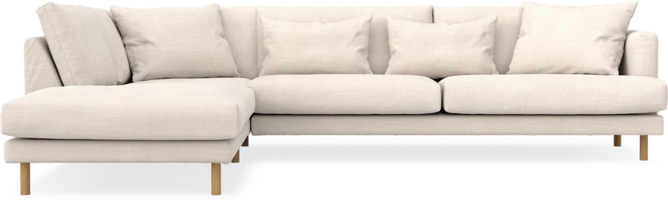 Harper - 3-sits soffa med divan vänster - Beige