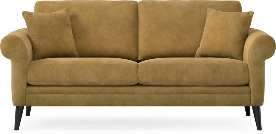 Eden - 2,5-sits soffa - Gul