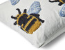 Bee - Prydnadskudde, 45x45 cm - Vit