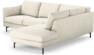 Madison - 2-sits soffa med divan höger - Vit