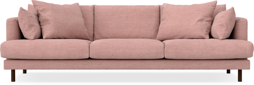 Harper - 4-sits soffa - Rosa