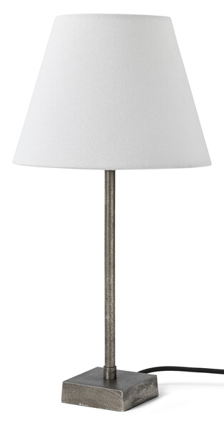 Vidar - Bordslampfot, B8 H35 cm - Grå