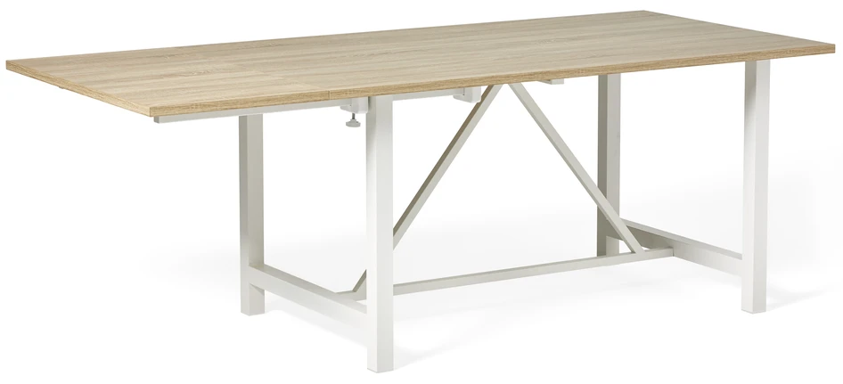 Visby - Matbord, 160/208x90x75 cm - Beige