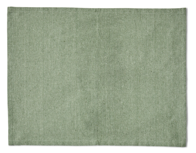 Recycle - Tablett i bomullsblandning, 35x45 cm - Grön