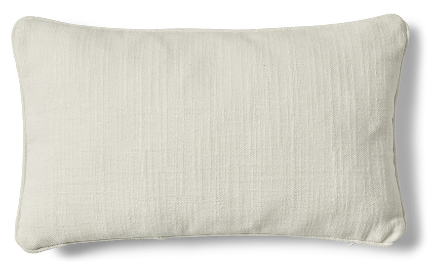 Värmdö - Vattenavvisande utekudde, 30x50 cm - Vit
