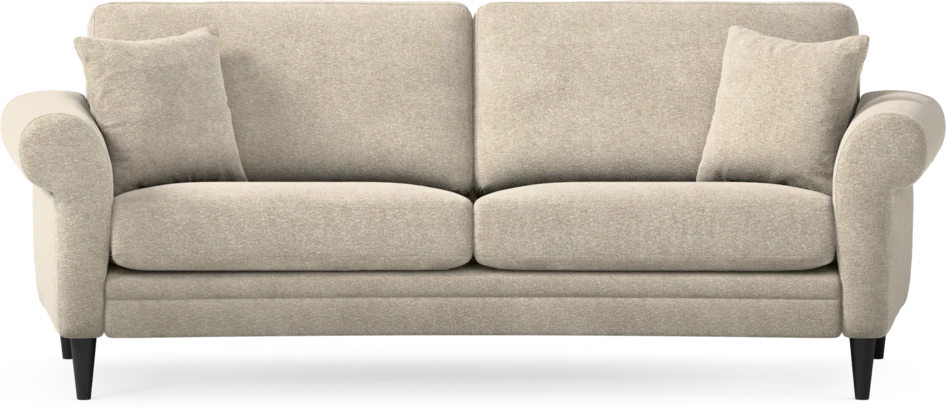 Eden - 2,5-sits soffa svängd - Beige