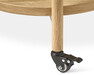 Tuva - Sidobord, Ø 49 H 60 cm - Beige
