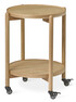 Tuva - Sidobord, Ø 49 H 60 cm - Beige