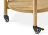 Tuva - Sidobord, Ø 49 H 60 cm - Beige