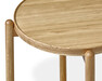 Tuva - Sidobord, Ø 49 H 60 cm - Beige
