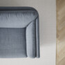 Madison Lux - 2-sits soffa med schäslong vänster - Blå