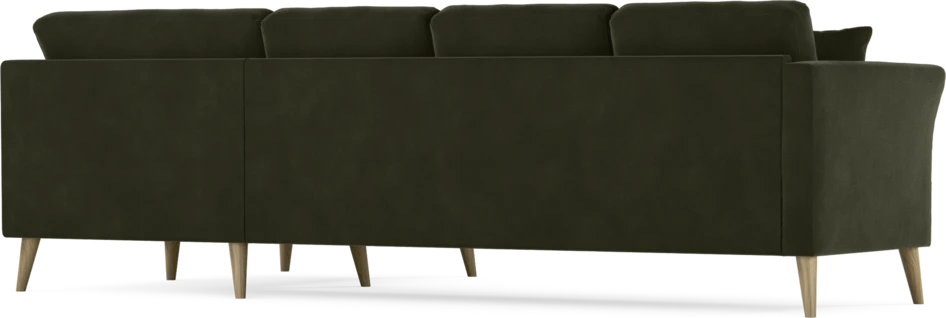 Eden - Hörnsoffa, 3+1-sits - Grön