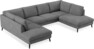 Madison Lux - 2-sits soffa med divan vänster och höger - Vit