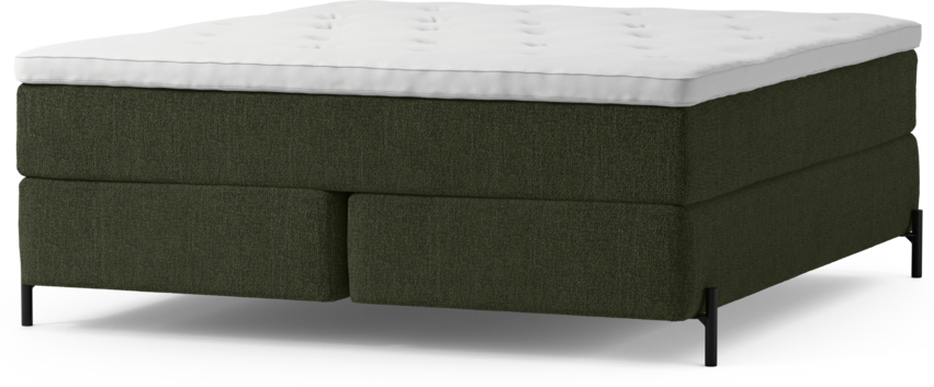 Delux Dream - Kontinentalsäng, dubbelsäng med bäddmadrass och sängben